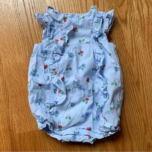 NWOT Janie and Jack floral romper